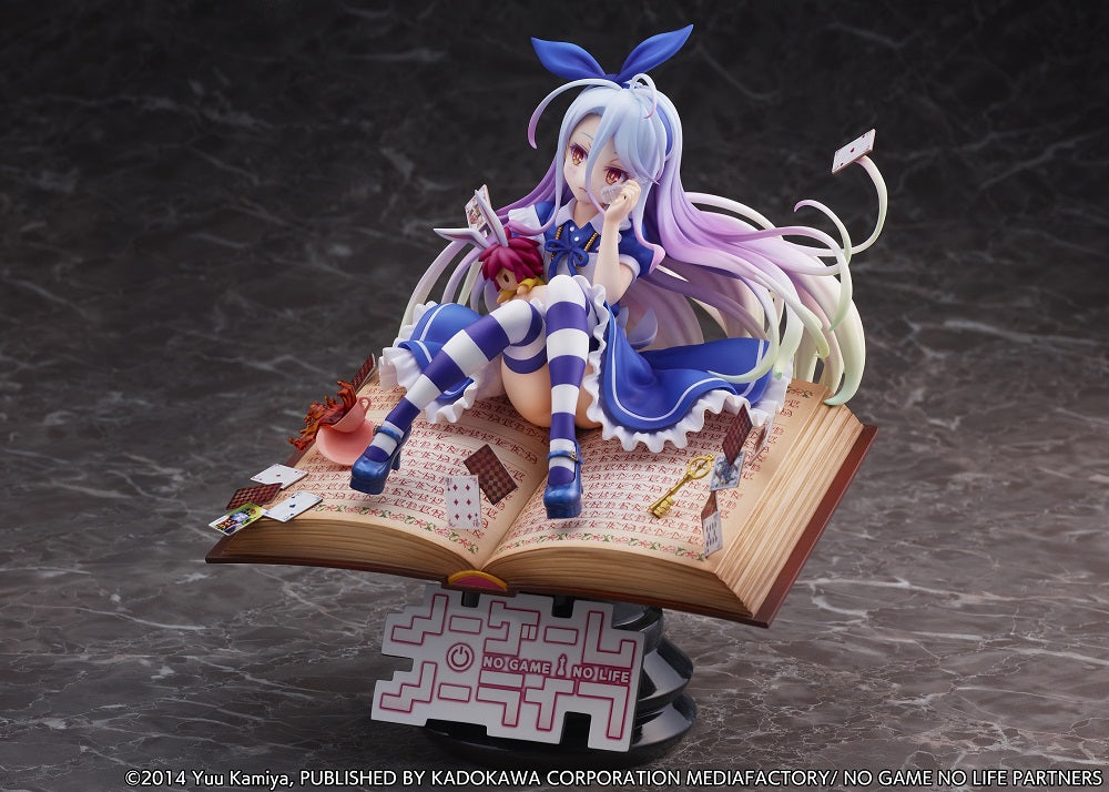 [PREORDER] Shiro -Alice in Wonderland Ver.- 1/7 Scale Figure - Glacier Hobbies - Estream