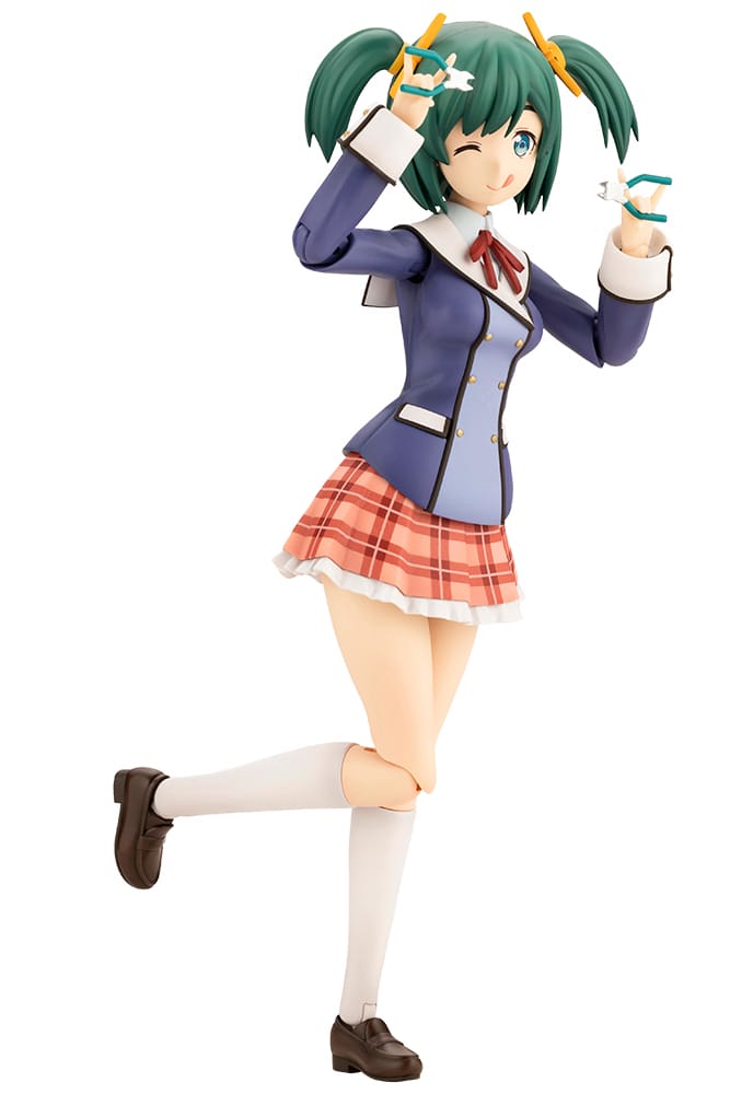 Sousai Shojo Teien x "Frame Arms Girl" Kotobuki Bukiko Wakaba Girls' High School Winter Clothes - Kotobukiya - Glacier Hobbies