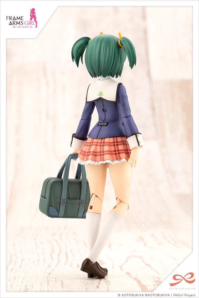 Sousai Shojo Teien x "Frame Arms Girl" Kotobuki Bukiko Wakaba Girls' High School Winter Clothes - Kotobukiya - Glacier Hobbies
