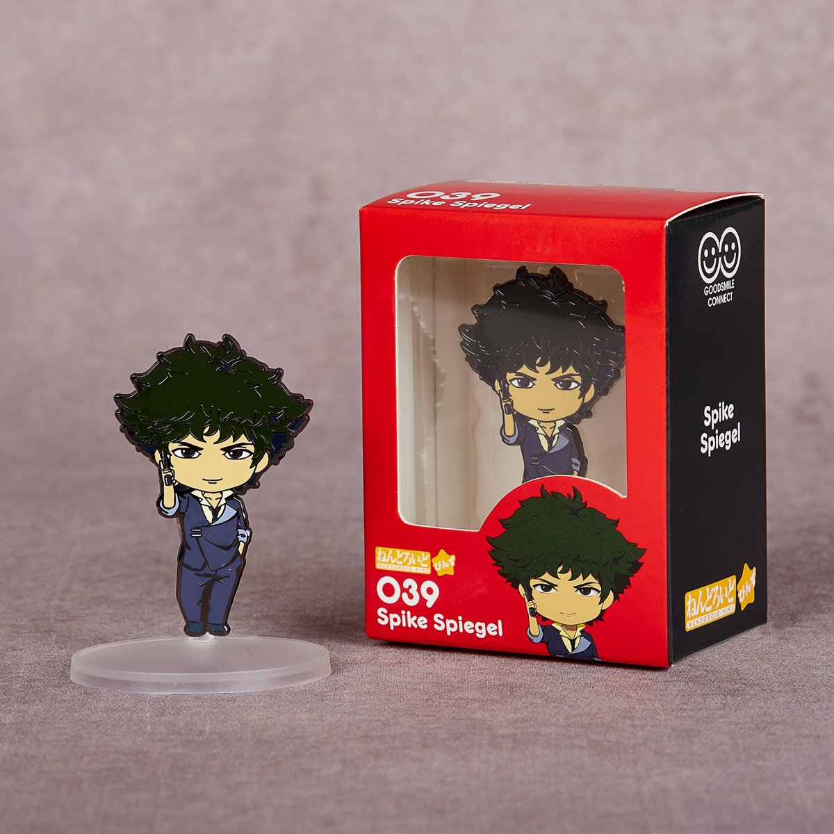 Nendoroid Pin Spike Spiegel - Glacier Hobbies - Good Smile Connect