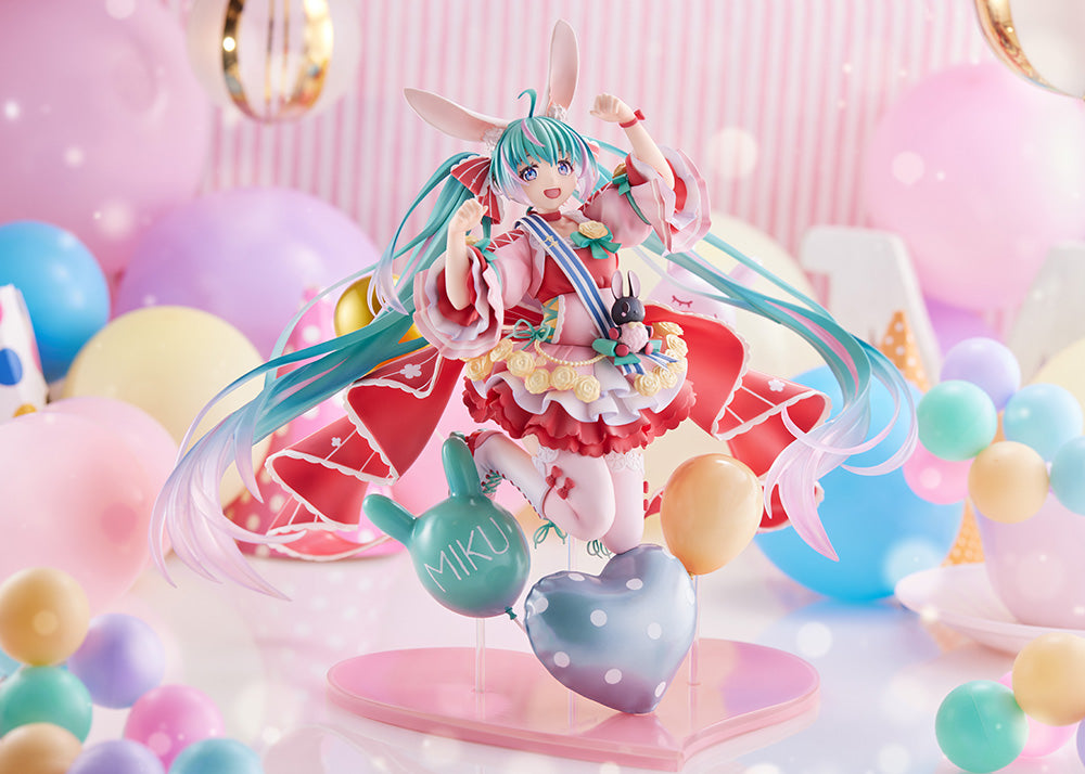 [PREORDER] Spiritale by TAITO Hatsune Miku - Birthday 2021 ~Pretty Rabbit Ver.~ 1/7 Scale Figure - Glacier Hobbies - Taito