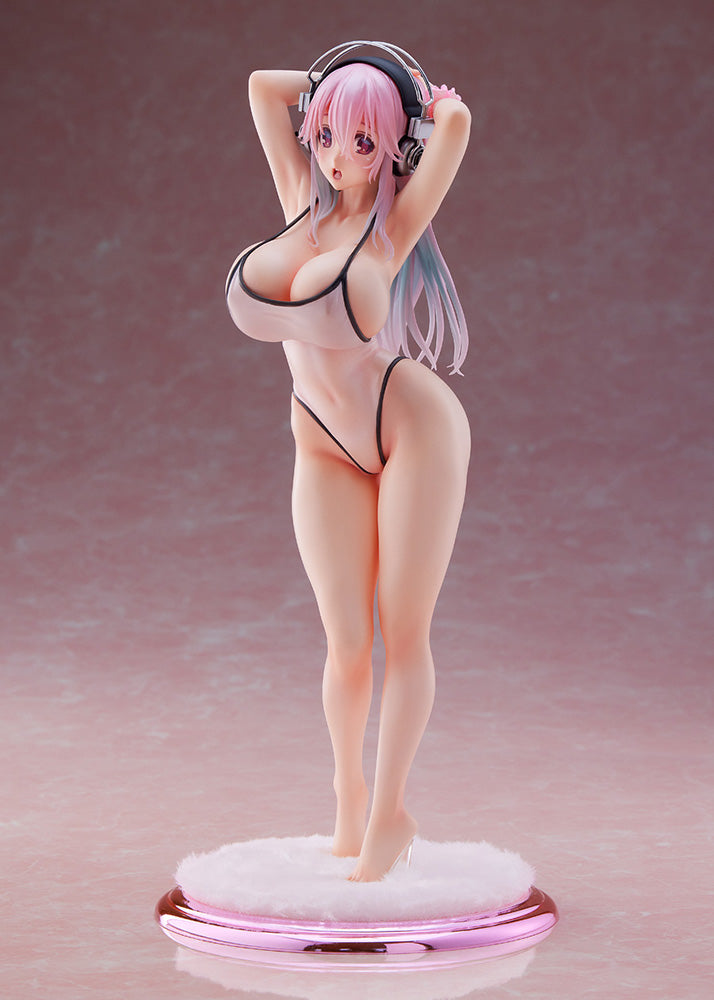 [PREORDER] Super Sonico Super Sonico White Swimwear Style 1/7 Scale Figure - Glacier Hobbies - Wave