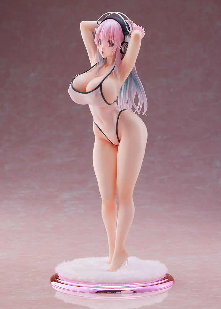 [PREORDER] Super Sonico Super Sonico White Swimwear Style 1/7 Scale Figure - Glacier Hobbies - Wave