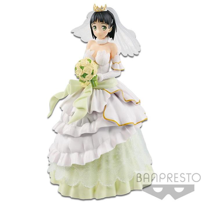 Sword Art Online Code Register EXQ Figure - Wedding Suguha - Glacier Hobbies - Banpresto