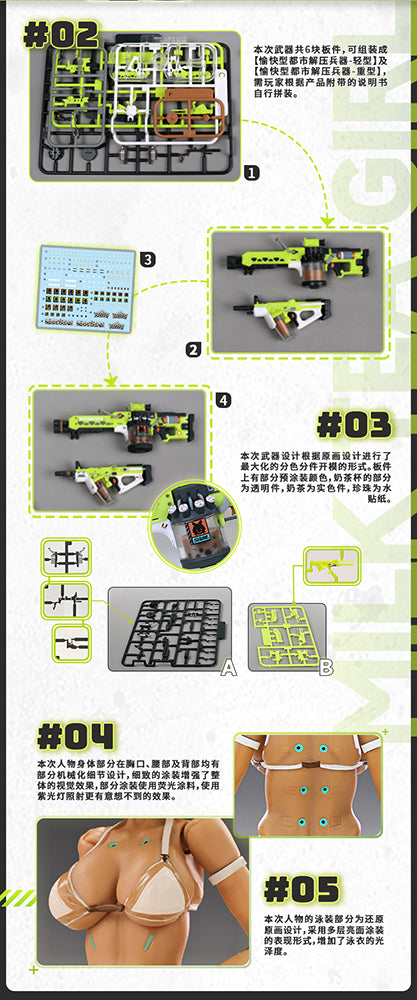 [PREORDER] TAPIGAL Milk T Model Kit - Glacier Hobbies - Snail Shell