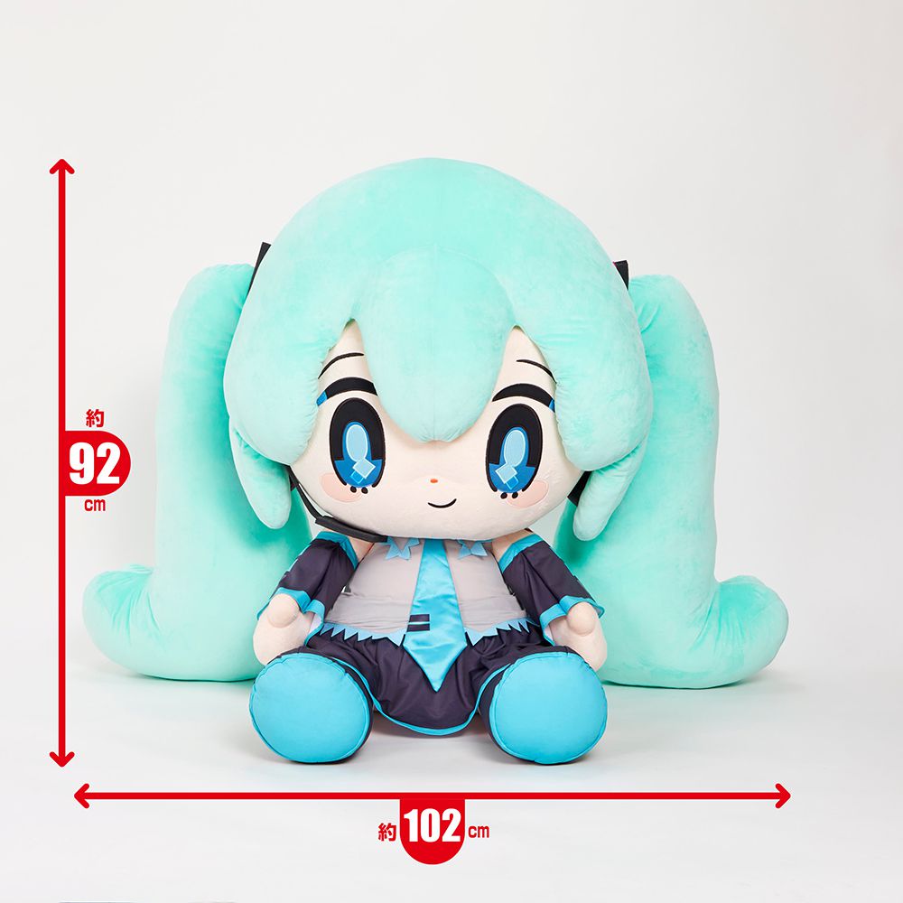 [PREORDER] Taito SPIRITALE Hatsune Miku Super Big Plush - Glacier Hobbies - Taito