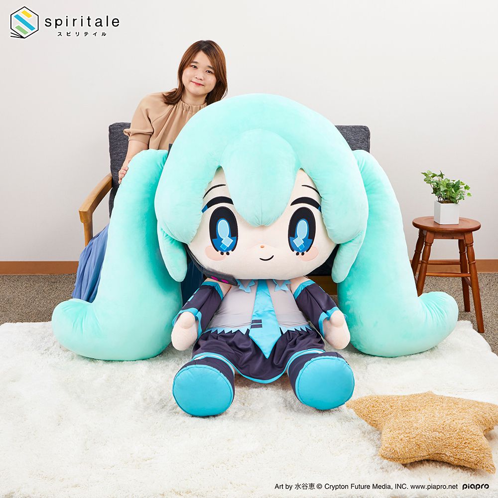 [PREORDER] Taito SPIRITALE Hatsune Miku Super Big Plush - Glacier Hobbies - Taito
