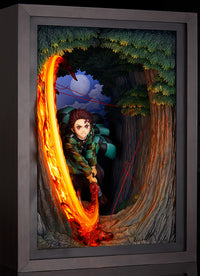 [PREORDER] Tanjiro Kamado: Hinokami Kagura Dance Non-Scale Figure - Glacier Hobbies - Good Smile Company