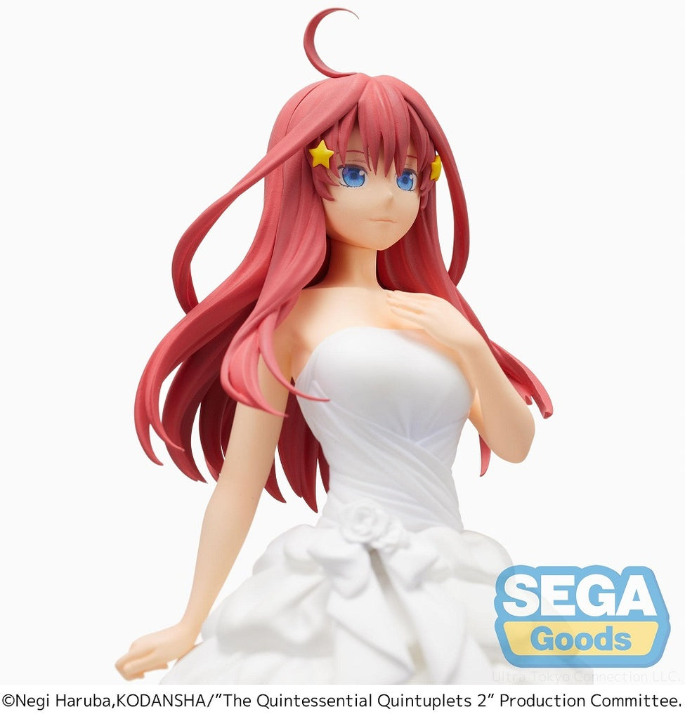 The Quintessential Quintuplets 2 SPM Figure "Itsuki Nakano" Bride Ver. Prize Figure - Glacier Hobbies - SEGA