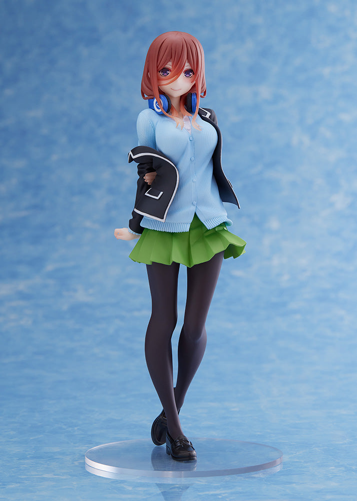 [PREORDER] The Quintessential Quintuplets Coreful Figure Nakano Miku ~Uniform ver~ Renewal~Prize Figure - Glacier Hobbies - Taito