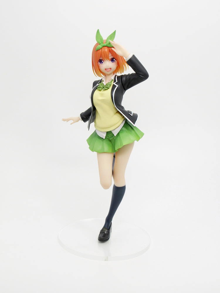 [PREORDER] The Quintessential Quintuplets ff Coreful Figure – Yotsuba Nakano (Uniform Ver.) Renewal Edition - Glacier Hobbies - Taito