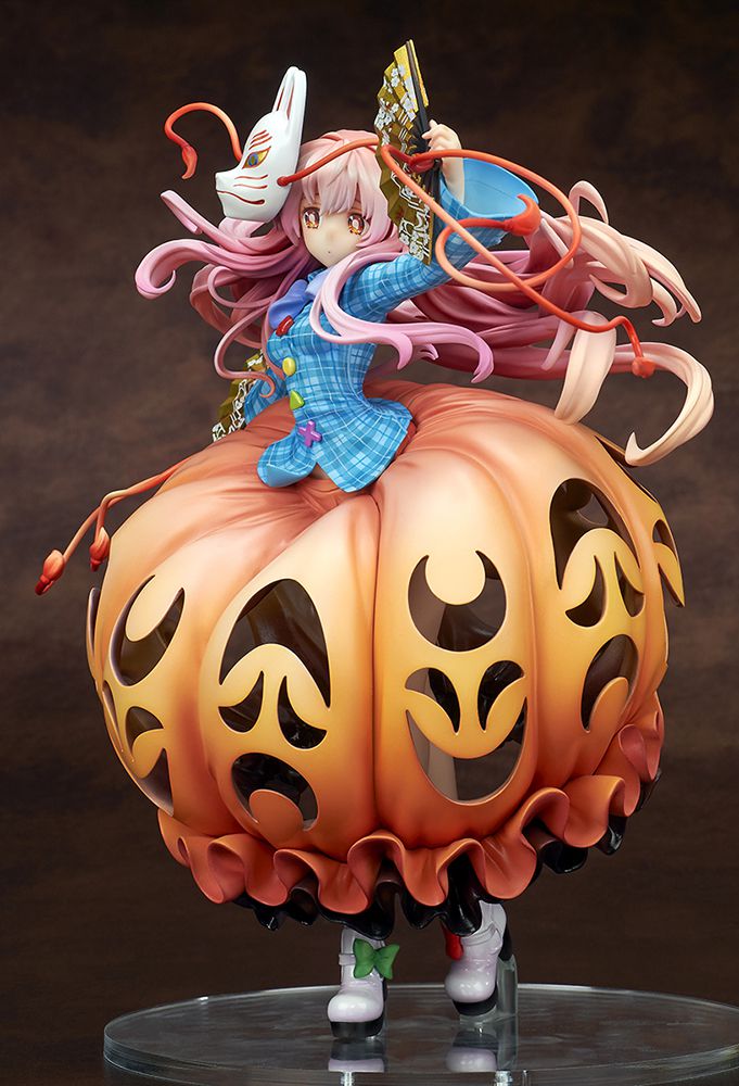 [PREORDER] Touhou Project Expressive Poker Face - Kokoro Hatano Light Equipment ver. 1/8 Scale Figure - Glacier Hobbies - Ques Q