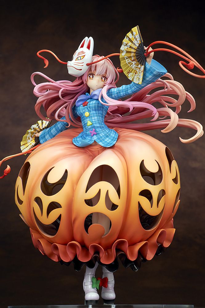 [PREORDER] Touhou Project Expressive Poker Face - Kokoro Hatano Light Equipment ver. 1/8 Scale Figure - Glacier Hobbies - Ques Q