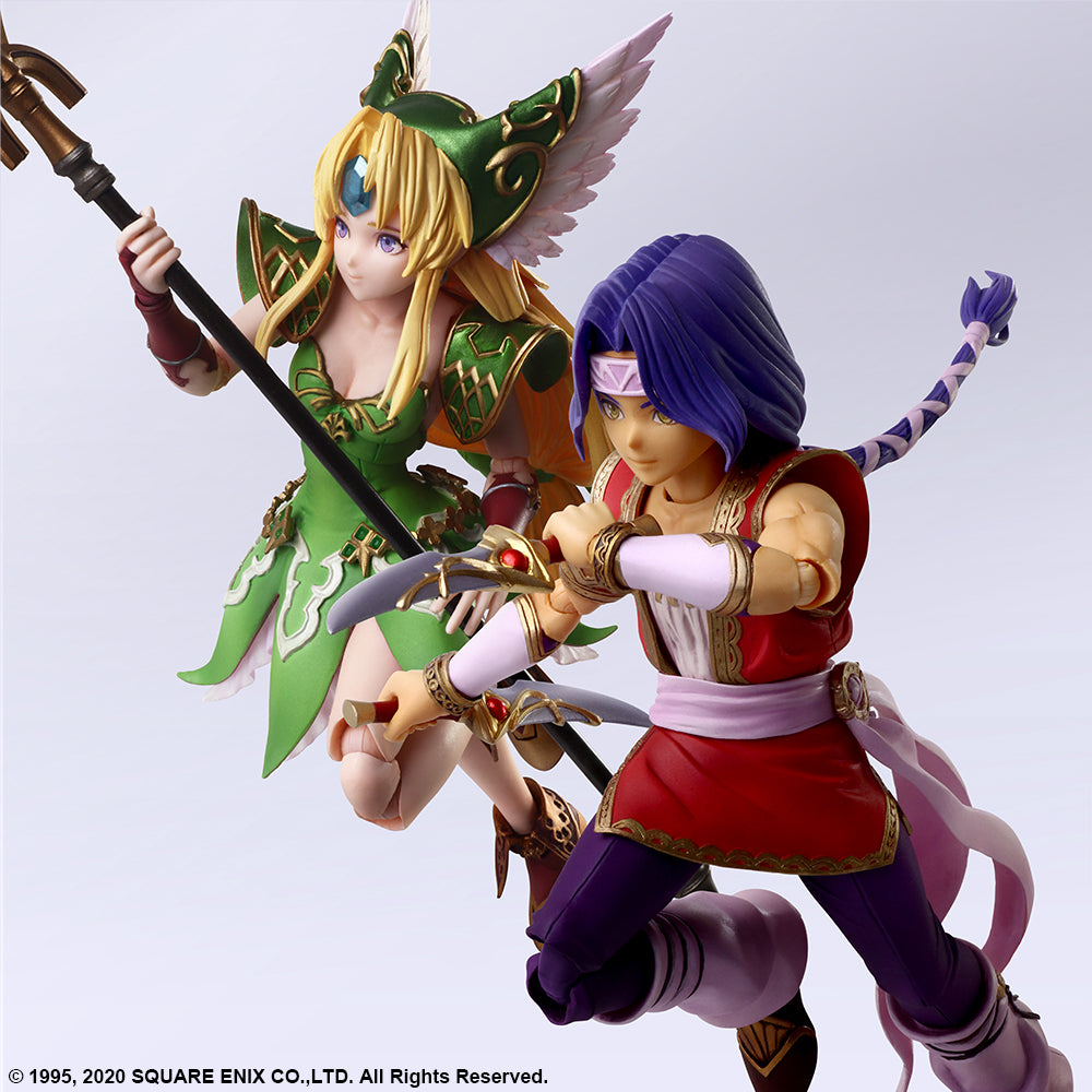 Trials of Mana BRING ARTS™ - HAWKEYE & RIESZ - Glacier Hobbies - Square Enix