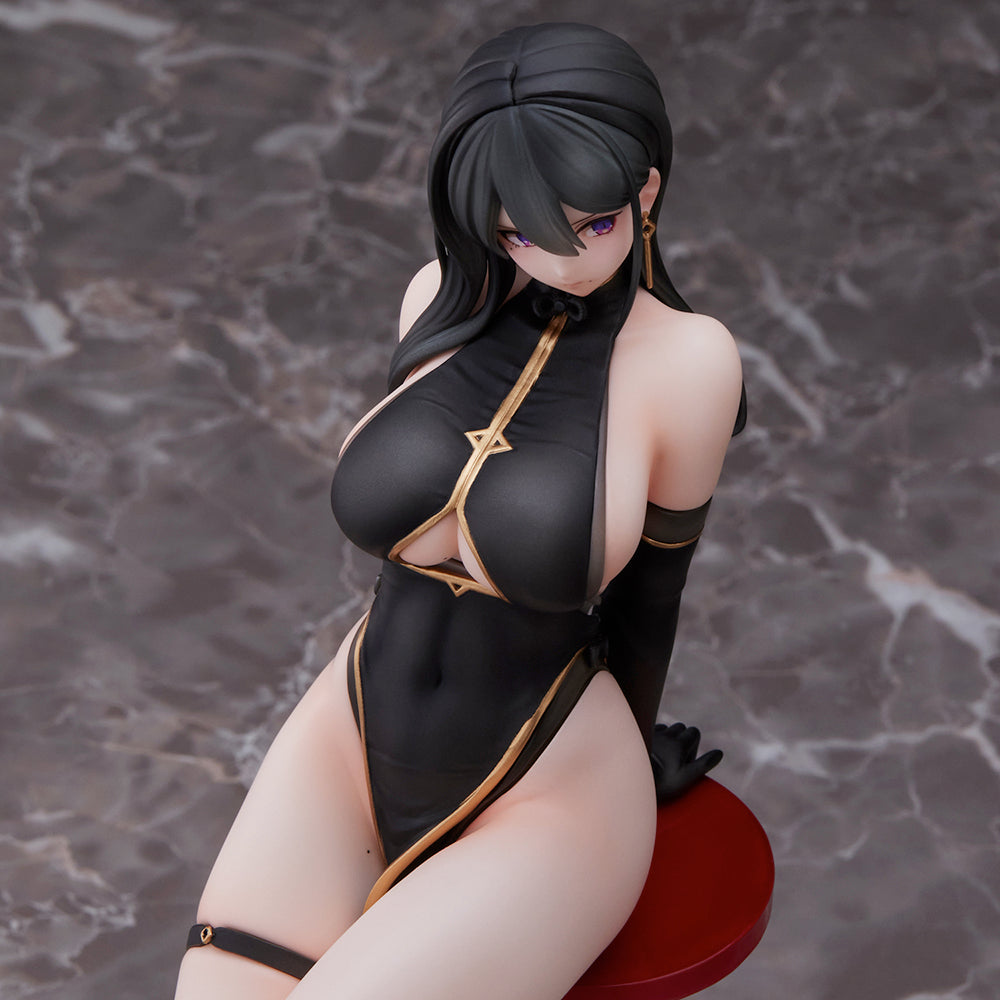 [PREORDER] Hayabusa Illustration "Kuro China-san" Complete Figure - Glacier Hobbies - Union Creative