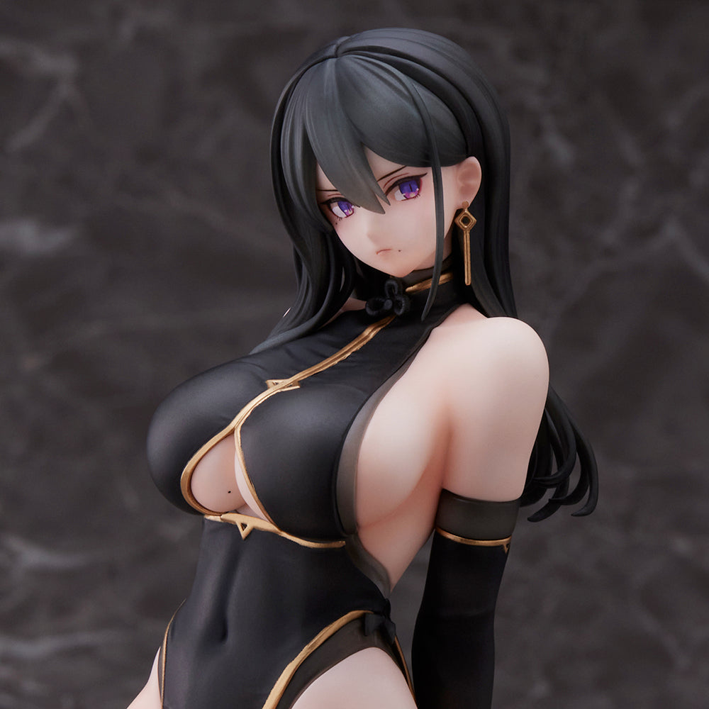 [PREORDER] Hayabusa Illustration "Kuro China-san" Complete Figure - Glacier Hobbies - Union Creative