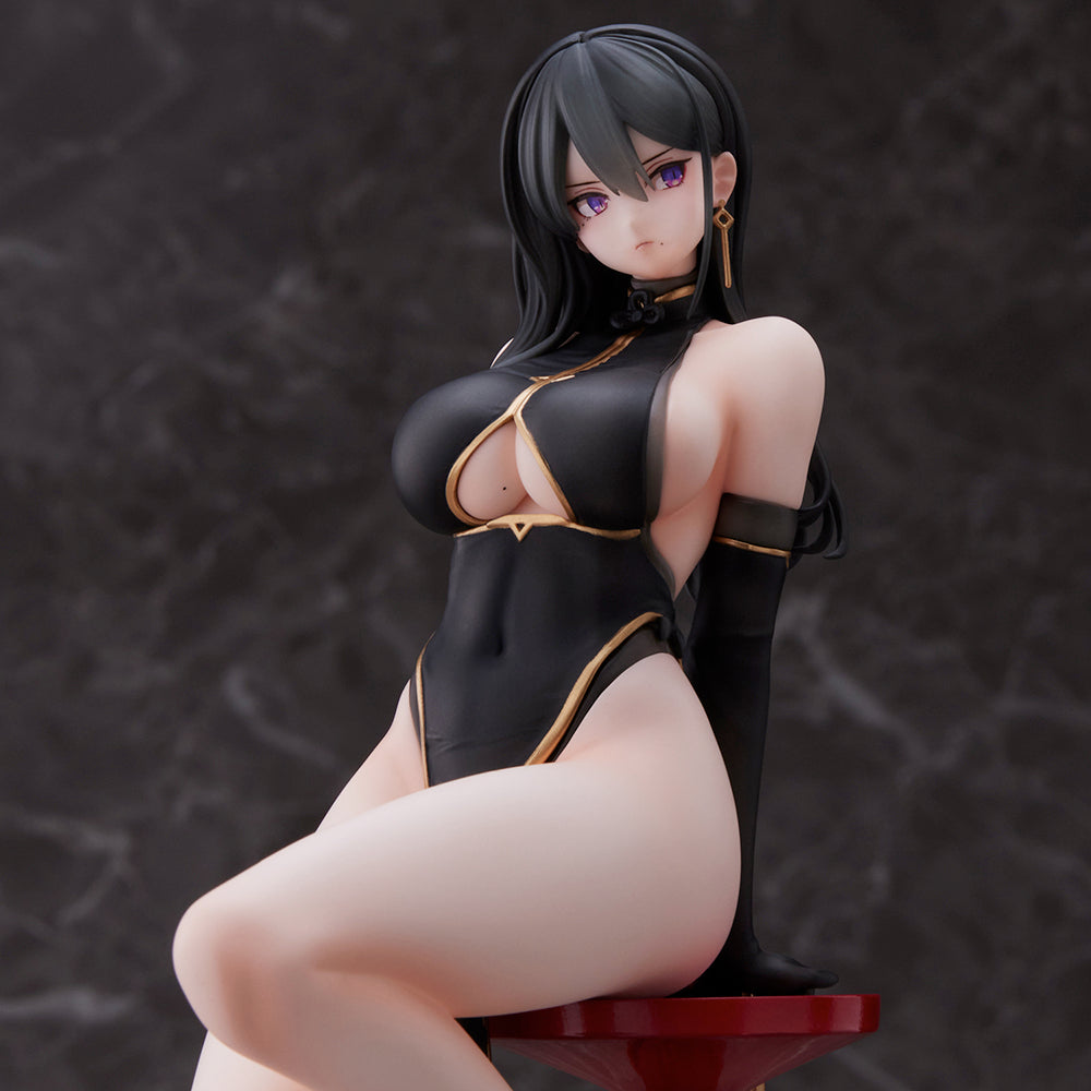 [PREORDER] Hayabusa Illustration "Kuro China-san" Complete Figure - Glacier Hobbies - Union Creative