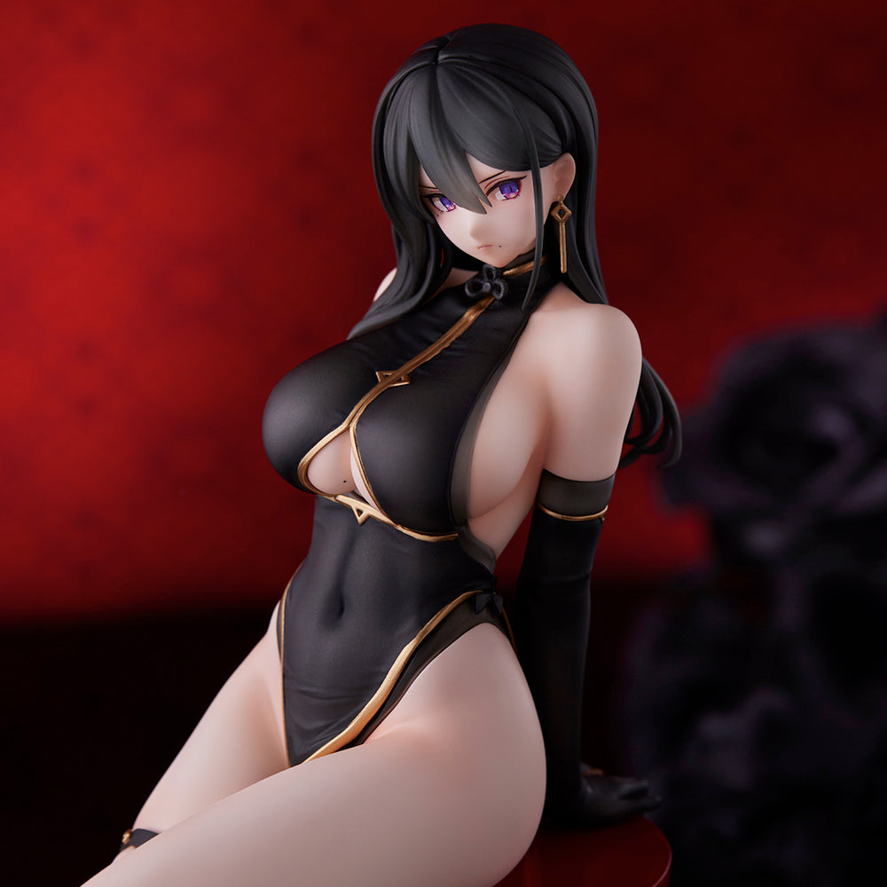 [PREORDER] Hayabusa Illustration "Kuro China-san" Complete Figure - Glacier Hobbies - Union Creative