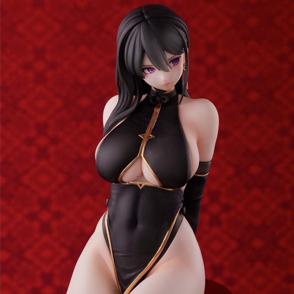 [PREORDER] Hayabusa Illustration "Kuro China-san" Complete Figure - Glacier Hobbies - Union Creative