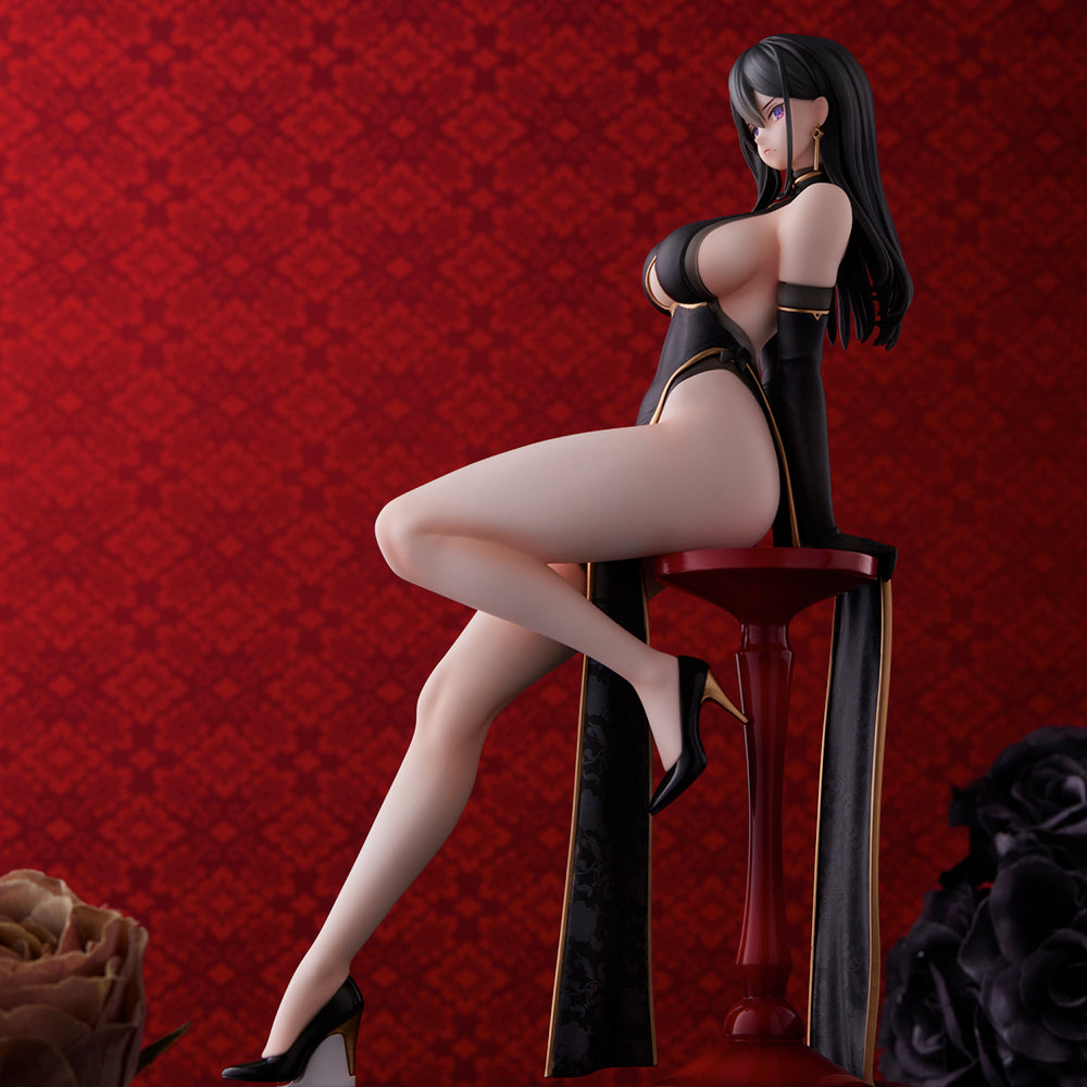 [PREORDER] Hayabusa Illustration "Kuro China-san" Complete Figure - Glacier Hobbies - Union Creative