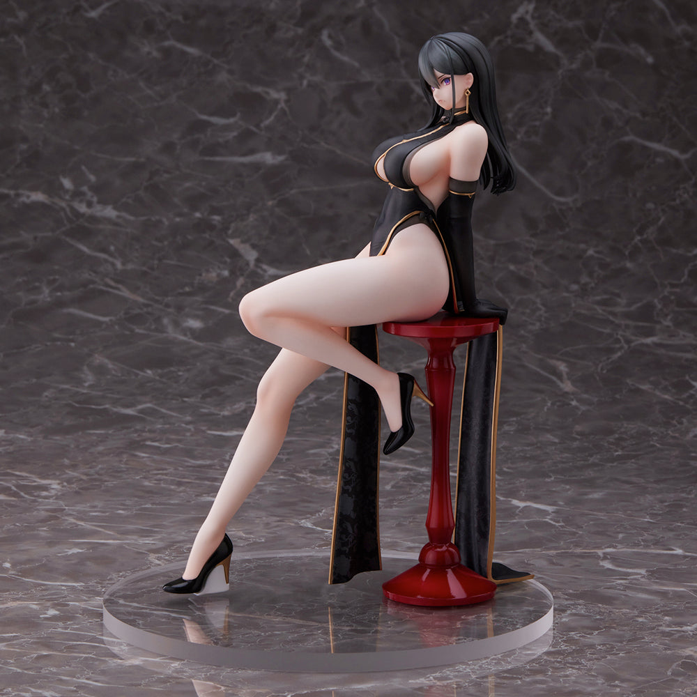 [PREORDER] Hayabusa Illustration "Kuro China-san" Complete Figure - Glacier Hobbies - Union Creative