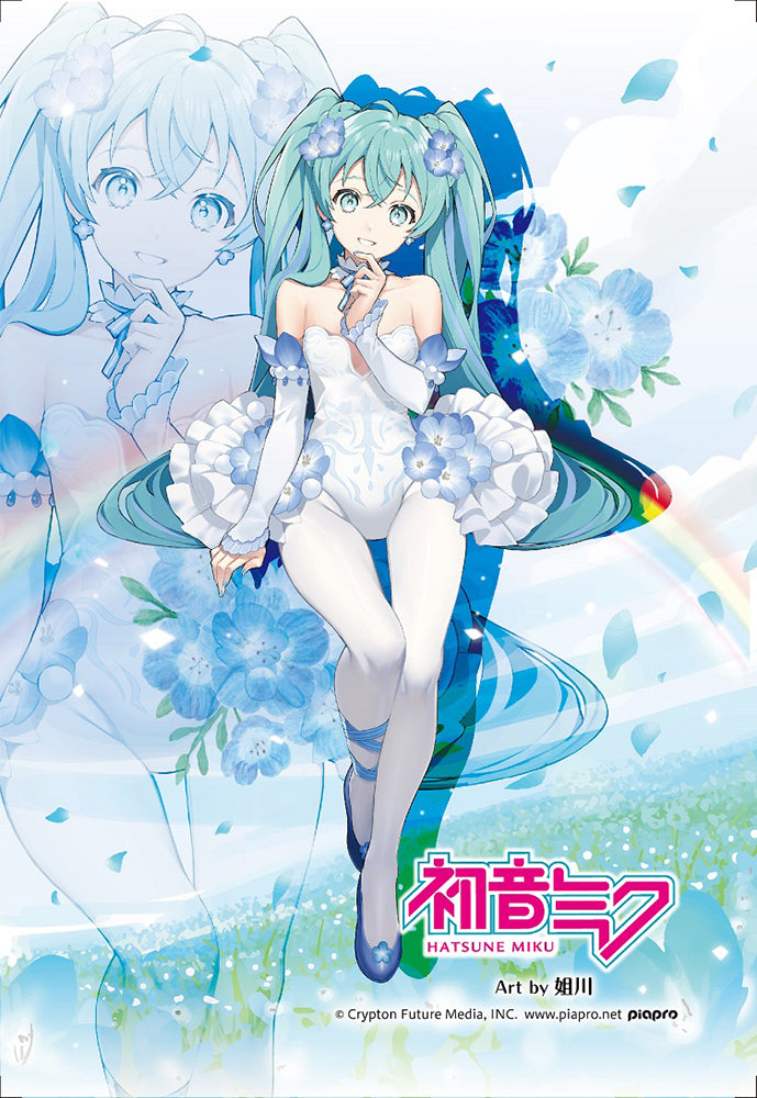 [PREORDER] US Only bonus include Hatsune Miku Noodle Stopper Figure -Hatsune Miku /Flower Fairy Nemophila - Non Scale Figure - Glacier Hobbies - FuRyu Corporation
