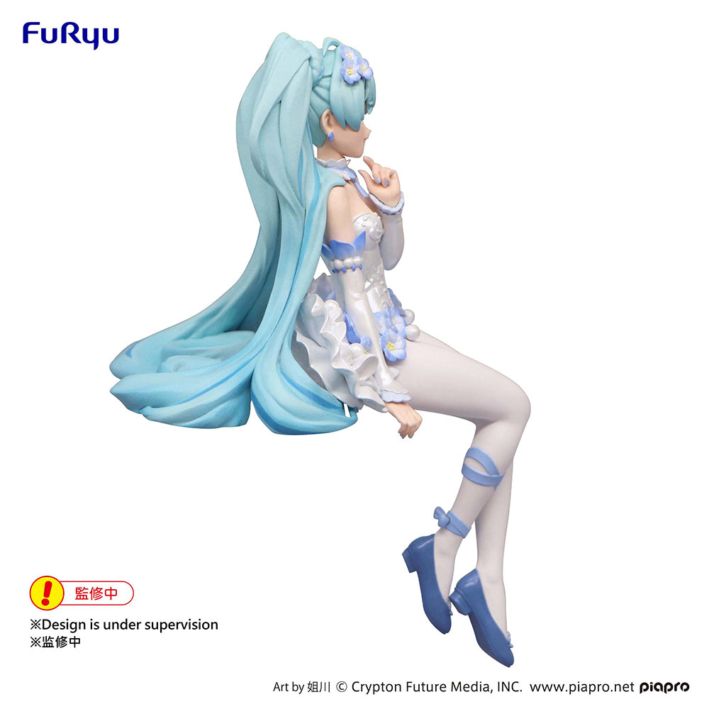 [PREORDER] US Only bonus include Hatsune Miku Noodle Stopper Figure -Hatsune Miku /Flower Fairy Nemophila - Non Scale Figure - Glacier Hobbies - FuRyu Corporation