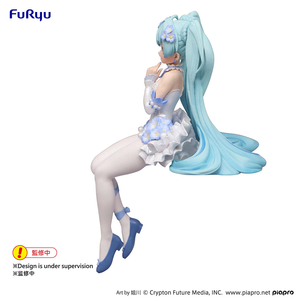 [PREORDER] US Only bonus include Hatsune Miku Noodle Stopper Figure -Hatsune Miku /Flower Fairy Nemophila - Non Scale Figure - Glacier Hobbies - FuRyu Corporation