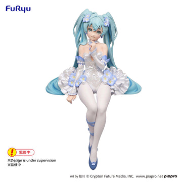 [PREORDER] US Only bonus include Hatsune Miku Noodle Stopper Figure -Hatsune Miku /Flower Fairy Nemophila - Non Scale Figure - Glacier Hobbies - FuRyu Corporation