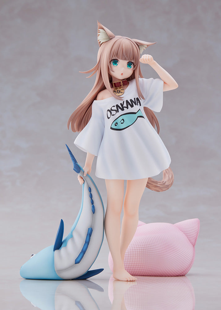 [PREORDER] Uchi no Neko ga Onnanoko de Kawaii "Kinako" -Good Morning Ver. LIMITED EDITION - 1/6 Scale Figure - Glacier Hobbies - Goldenhead