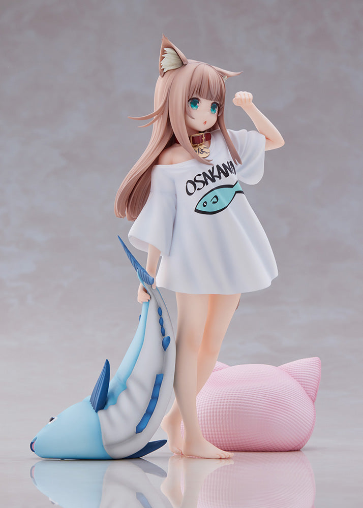 [PREORDER] Uchi no Neko ga Onnanoko de Kawaii "Kinako" -Good Morning Ver. LIMITED EDITION - 1/6 Scale Figure - Glacier Hobbies - Goldenhead