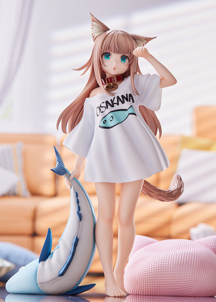 [PREORDER] Uchi no Neko ga Onnanoko de Kawaii "Kinako" -Good Morning Ver. LIMITED EDITION - 1/6 Scale Figure - Glacier Hobbies - Goldenhead