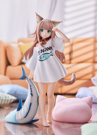 [PREORDER] Uchi no Neko ga Onnanoko de Kawaii "Kinako" -Good Morning Ver. LIMITED EDITION - 1/6 Scale Figure - Glacier Hobbies - Goldenhead