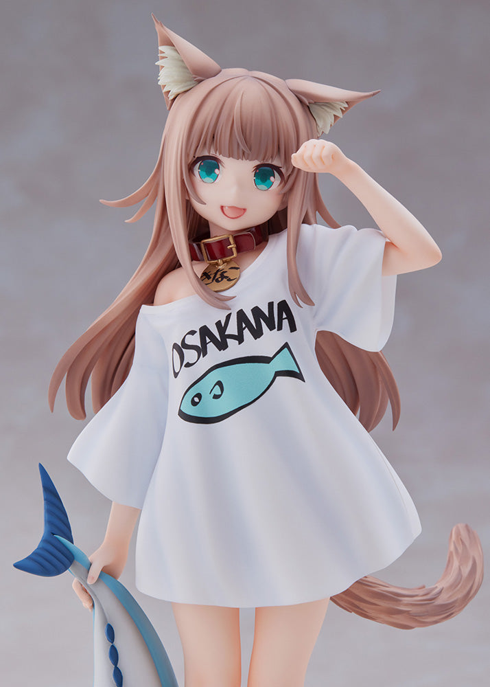 [PREORDER] Uchi no Neko ga Onnanoko de Kawaii "Kinako" -Good Morning Ver. LIMITED EDITION - 1/6 Scale Figure - Glacier Hobbies - Goldenhead