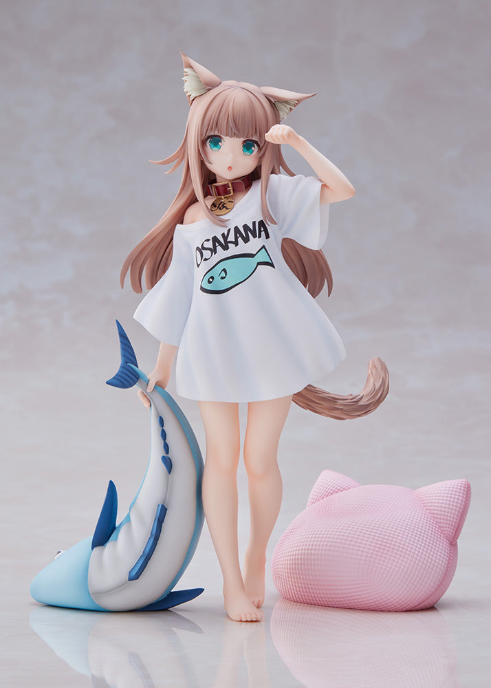 [PREORDER] Uchi no Neko ga Onnanoko de Kawaii "Kinako" -Good Morning Ver. LIMITED EDITION - 1/6 Scale Figure - Glacier Hobbies - Goldenhead