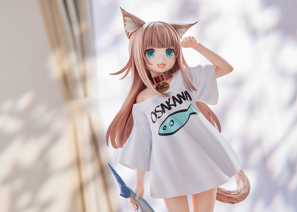 [PREORDER] Uchi no Neko ga Onnanoko de Kawaii "Kinako" -Good Morning Ver. LIMITED EDITION - 1/6 Scale Figure - Glacier Hobbies - Goldenhead