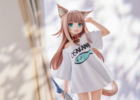 [PREORDER] Uchi no Neko ga Onnanoko de Kawaii "Kinako" -Good Morning Ver. LIMITED EDITION - 1/6 Scale Figure - Glacier Hobbies - Goldenhead