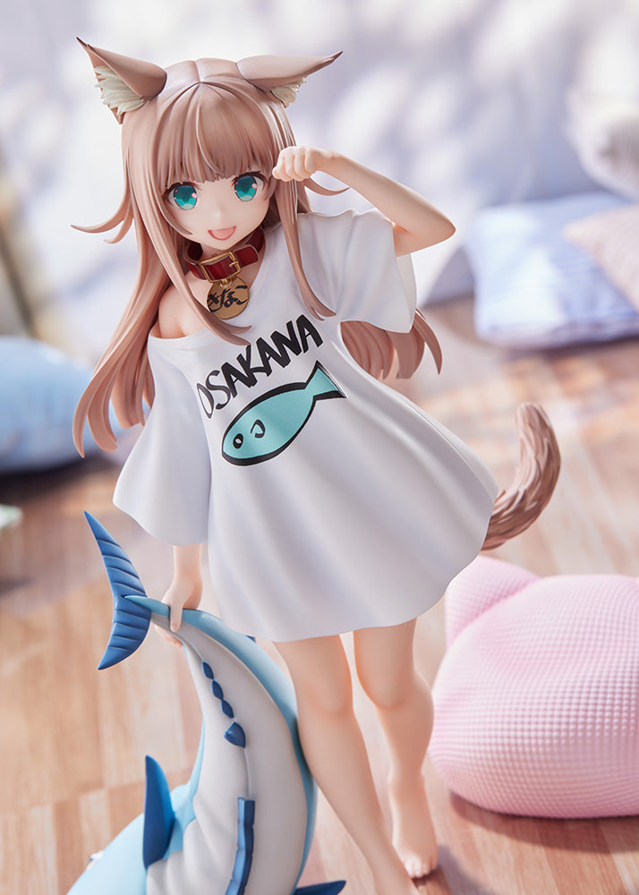 [PREORDER] Uchi no Neko ga Onnanoko de Kawaii "Kinako" -Good Morning Ver. LIMITED EDITION - 1/6 Scale Figure - Glacier Hobbies - Goldenhead