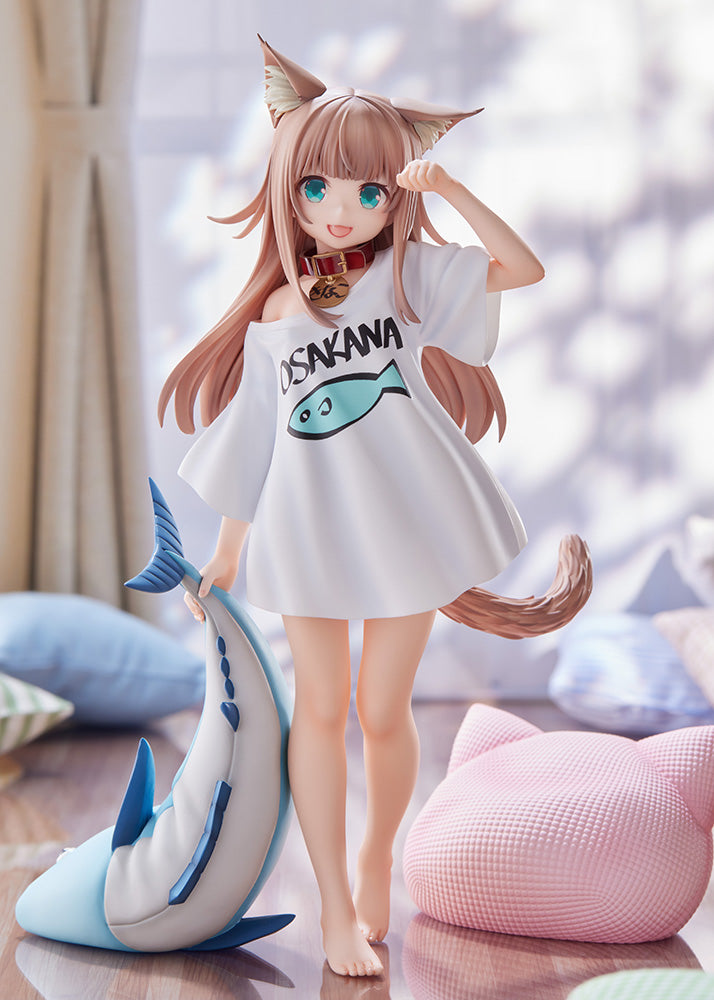 [PREORDER] Uchi no Neko ga Onnanoko de Kawaii "Kinako" -Good Morning Ver. LIMITED EDITION - 1/6 Scale Figure - Glacier Hobbies - Goldenhead
