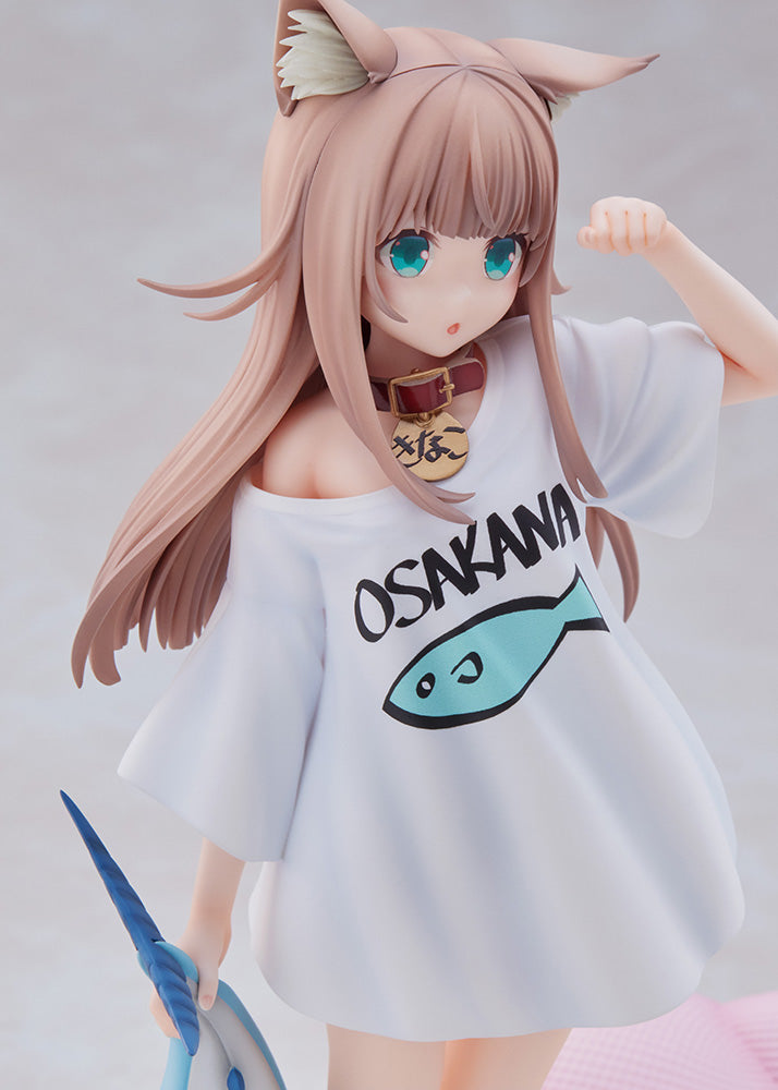 [PREORDER] Uchi no Neko ga Onnanoko de Kawaii "Kinako" -Good Morning Ver. LIMITED EDITION - 1/6 Scale Figure - Glacier Hobbies - Goldenhead