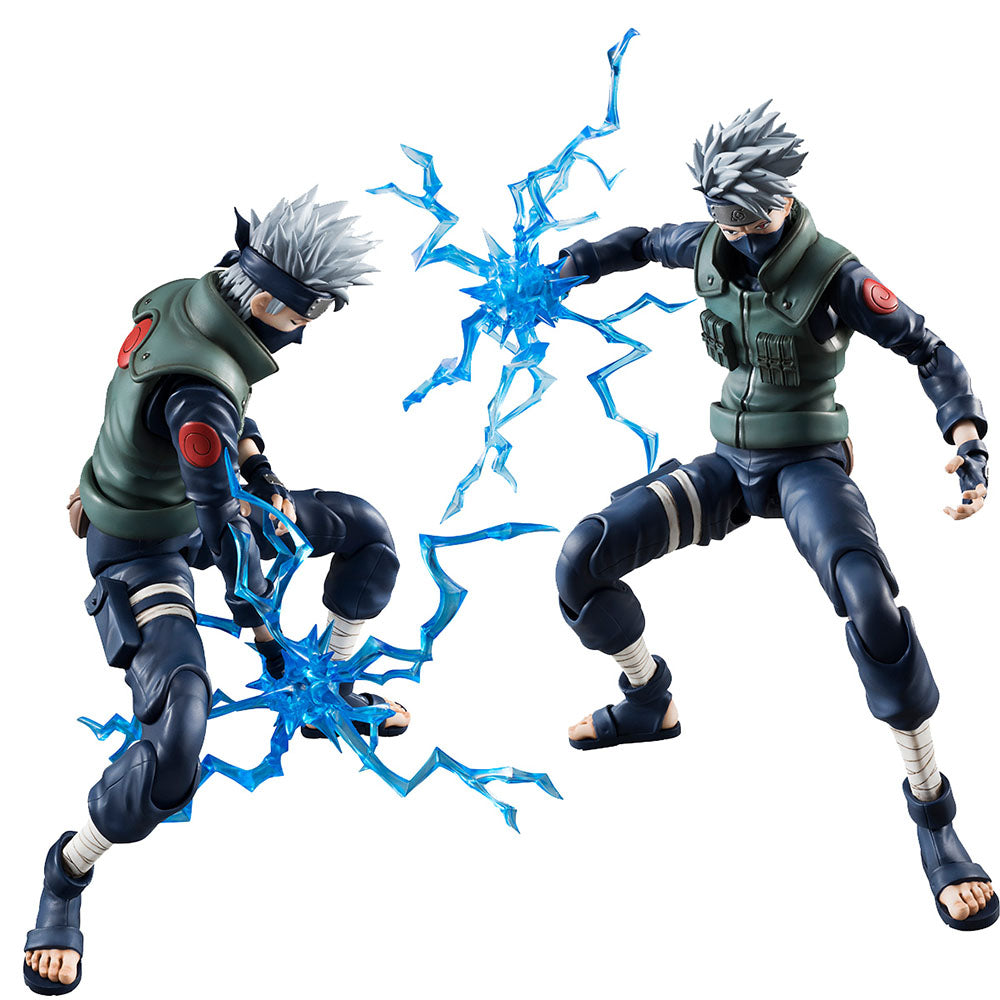 [PREORDER] Variable Action Heroes DX Naruto Hatake Kakashi (repeat) Action Figure - Glacier Hobbies - Megahouse