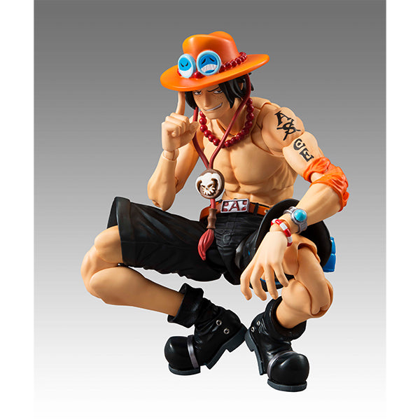 [PREORDER] Variable Action Heroes ONE PIECE Portgas D. Ace (Repeat) - Non Scale Figure - Glacier Hobbies - Megahouse