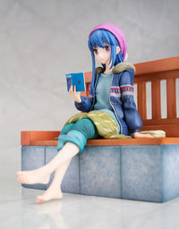 [PREOREDER] Yuru Camp - Rin Shima Footbath ver.- Scale Figure - Glacier Hobbies - Ami Ami