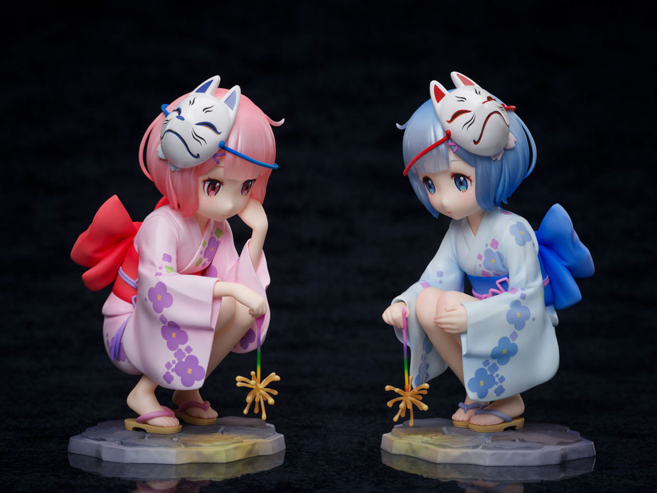 [PREORDER] Re:ZERO -Starting Life in Another World Ram & Rem -Childhood Summer Memories- 1/7 Scale Figure - Glacier Hobbies - FURYU Corporation