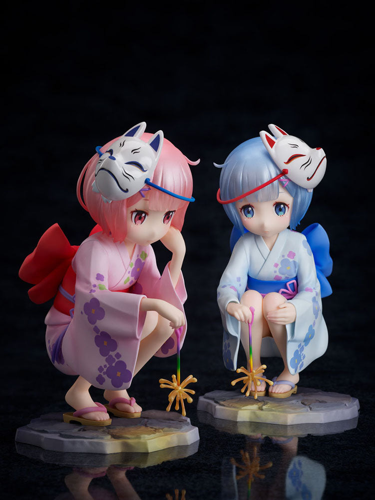 [PREORDER] Re:ZERO -Starting Life in Another World Ram & Rem -Childhood Summer Memories- 1/7 Scale Figure - Glacier Hobbies - FURYU Corporation