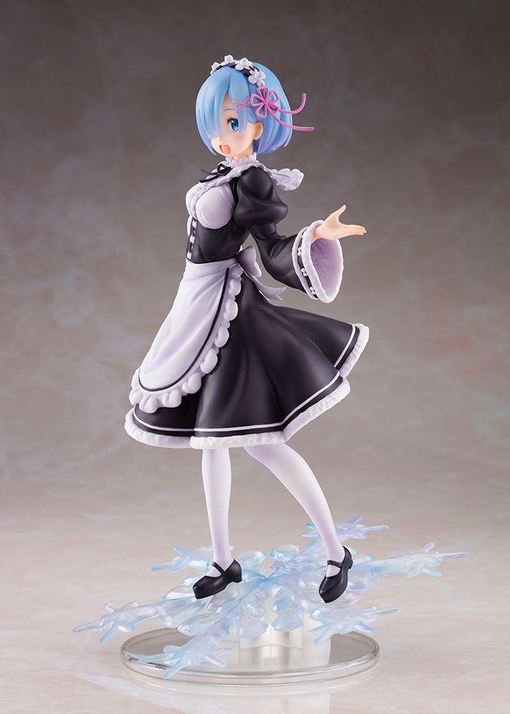 [PREORDER] Re:Zero Starting Life in Another World AMP Figure - Rem (Winter Maid Ver.) - Prize Figure - Glacier Hobbies - Taito