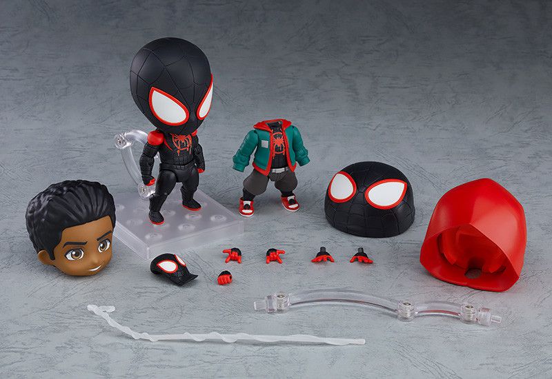 Miles Morales (Spider-Verse) Deluxe Ver Nendoroid 1180-DX - Spider-Man: Into the Spider-Verse - Glacier Hobbies - Good Smile Company