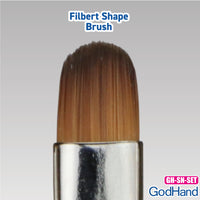 Godhand GH-BRSP-SN-SET Brushwork Semi-PRO 4 Brushes Set - Glacier Hobbies - GodHand