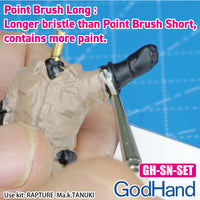 Godhand GH-BRSP-SN-SET Brushwork Semi-PRO 4 Brushes Set - Glacier Hobbies - GodHand
