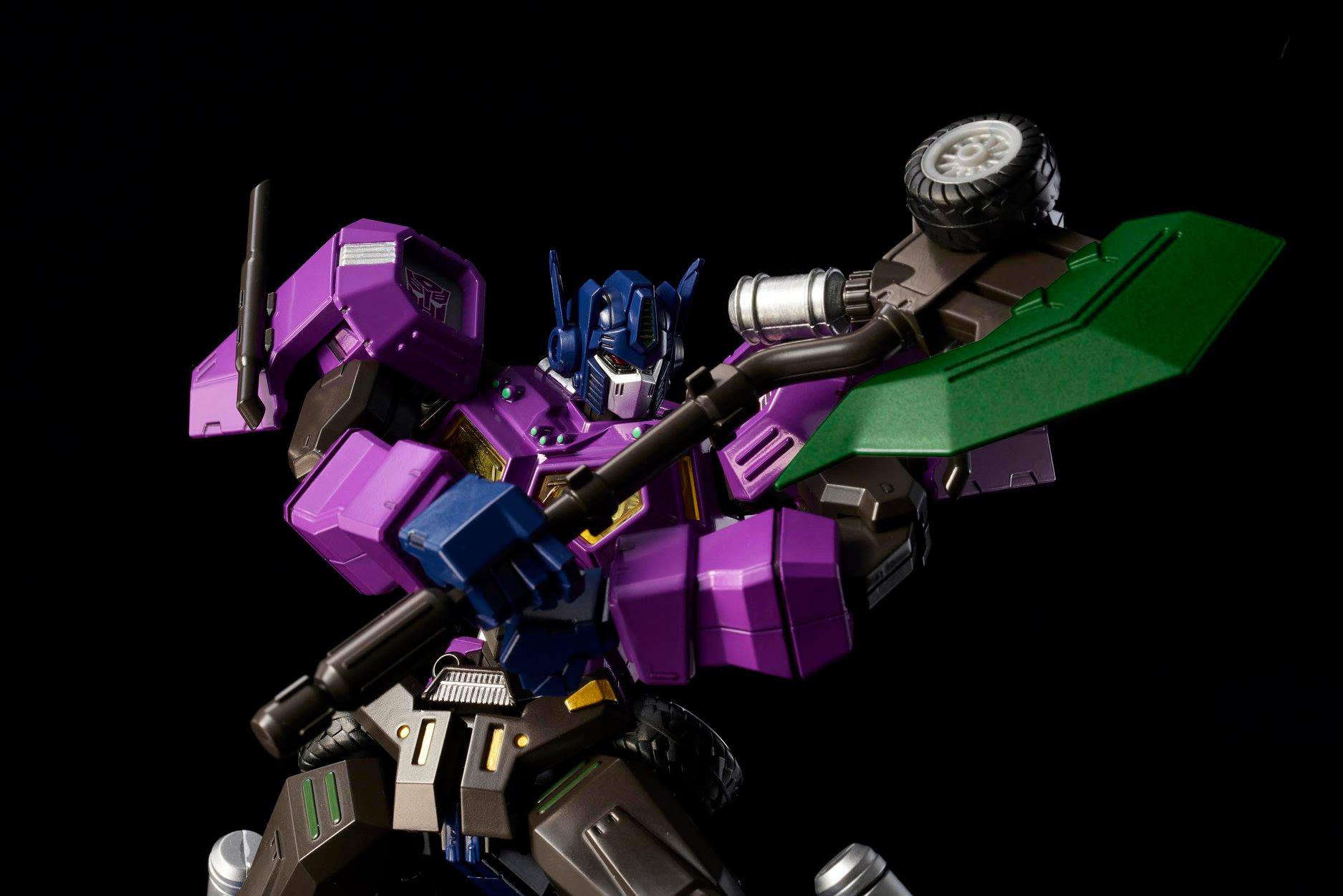 Shattered Glass Optimus Prime Furai Model - Glacier Hobbies - Flame Toys